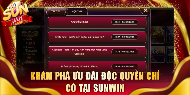 Sunwin khuyến mãi World Cup